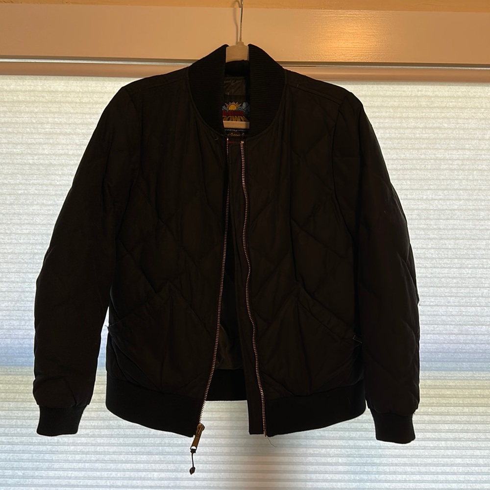 Women’s Eddie Bauer 1936 Original Skyliner Bomber Jacket Coat Size M